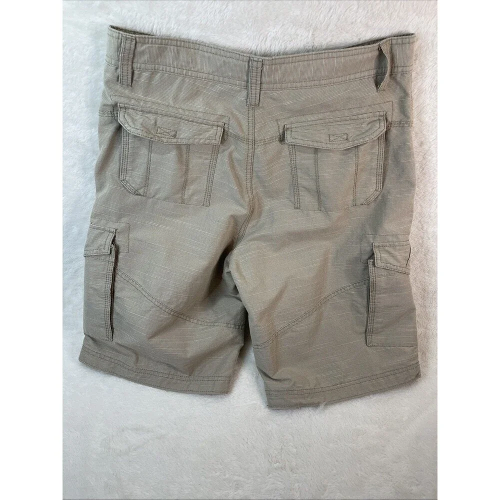Faded Glory Men's Kahki Shorts, Size 30, Inseam 10 1/2